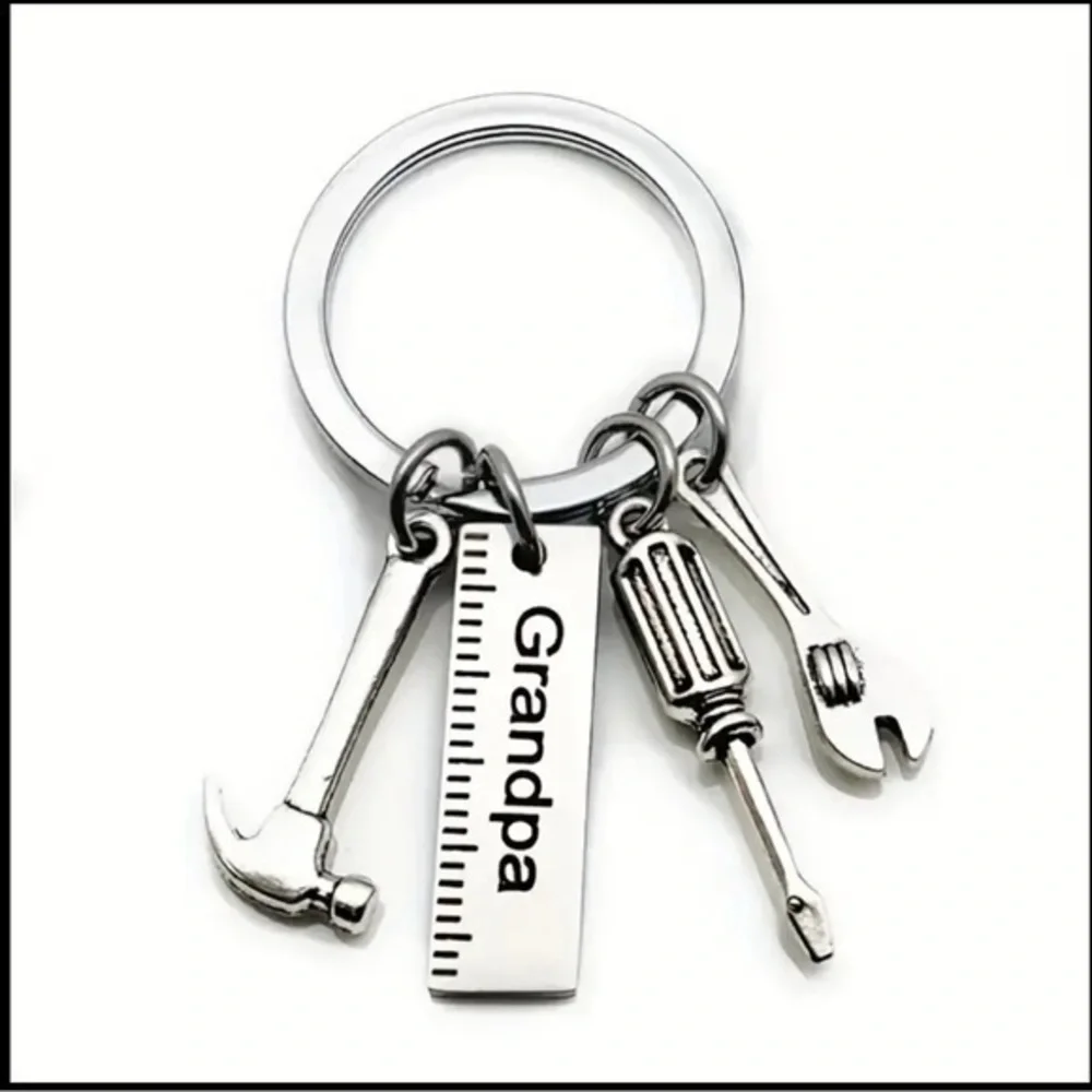 Grandpa Tools Keychain NWT